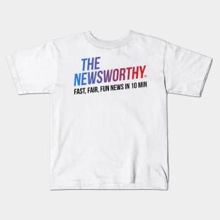 The NewsWorthy Blue Logo Kids T-Shirt